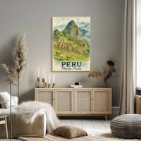 Machu Picchu Peru Poster