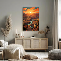 Grand Canyon Sunset Poster