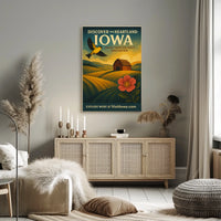 Discover the Heartland Iowa Poster