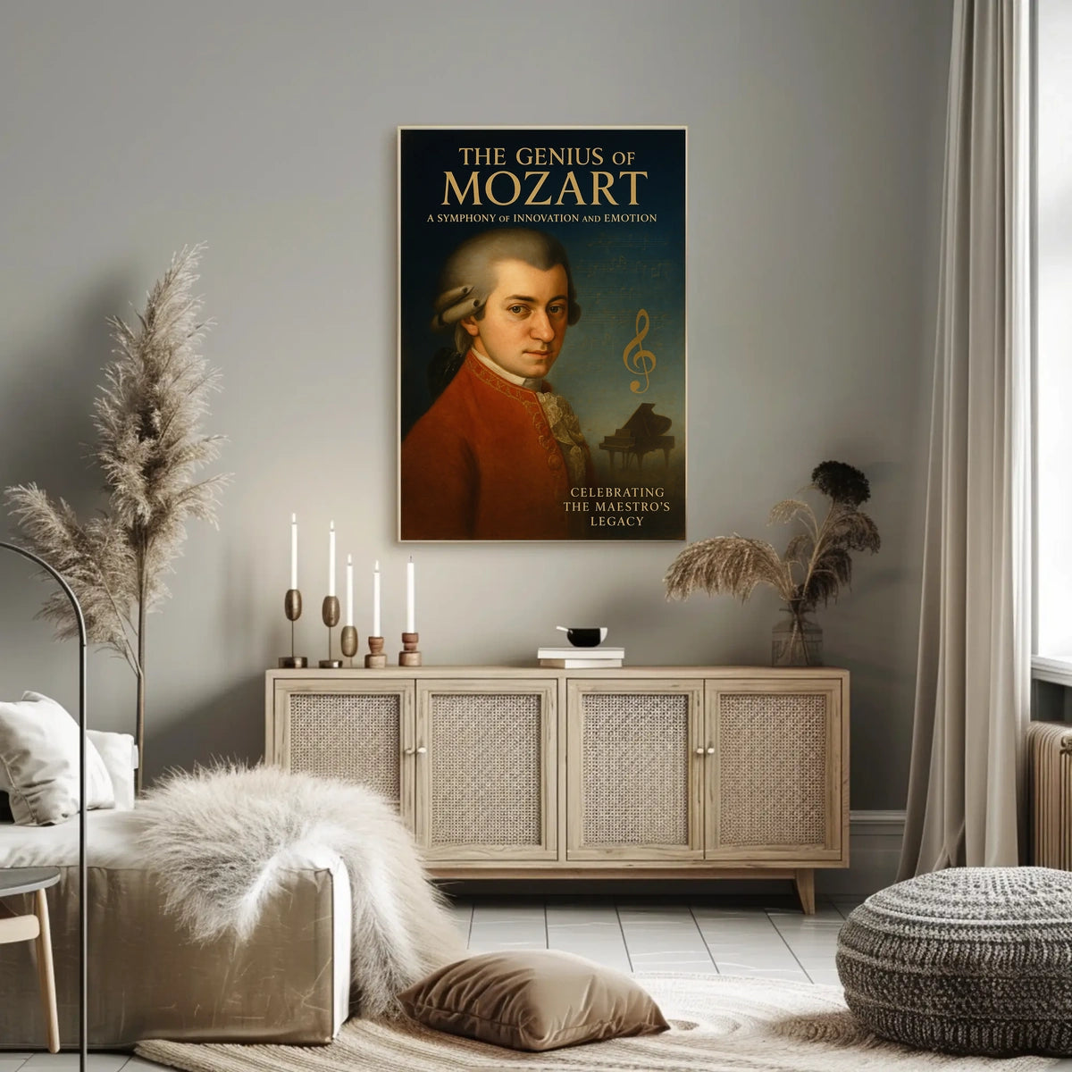The Genius of Mozart Poster