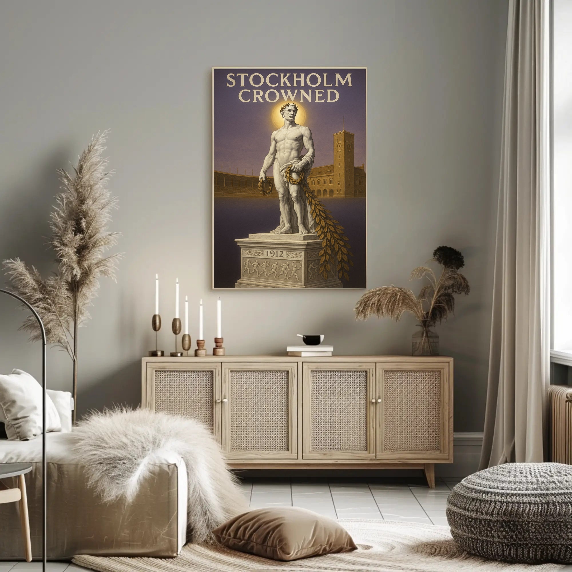 Stockholm Crowned Poster
