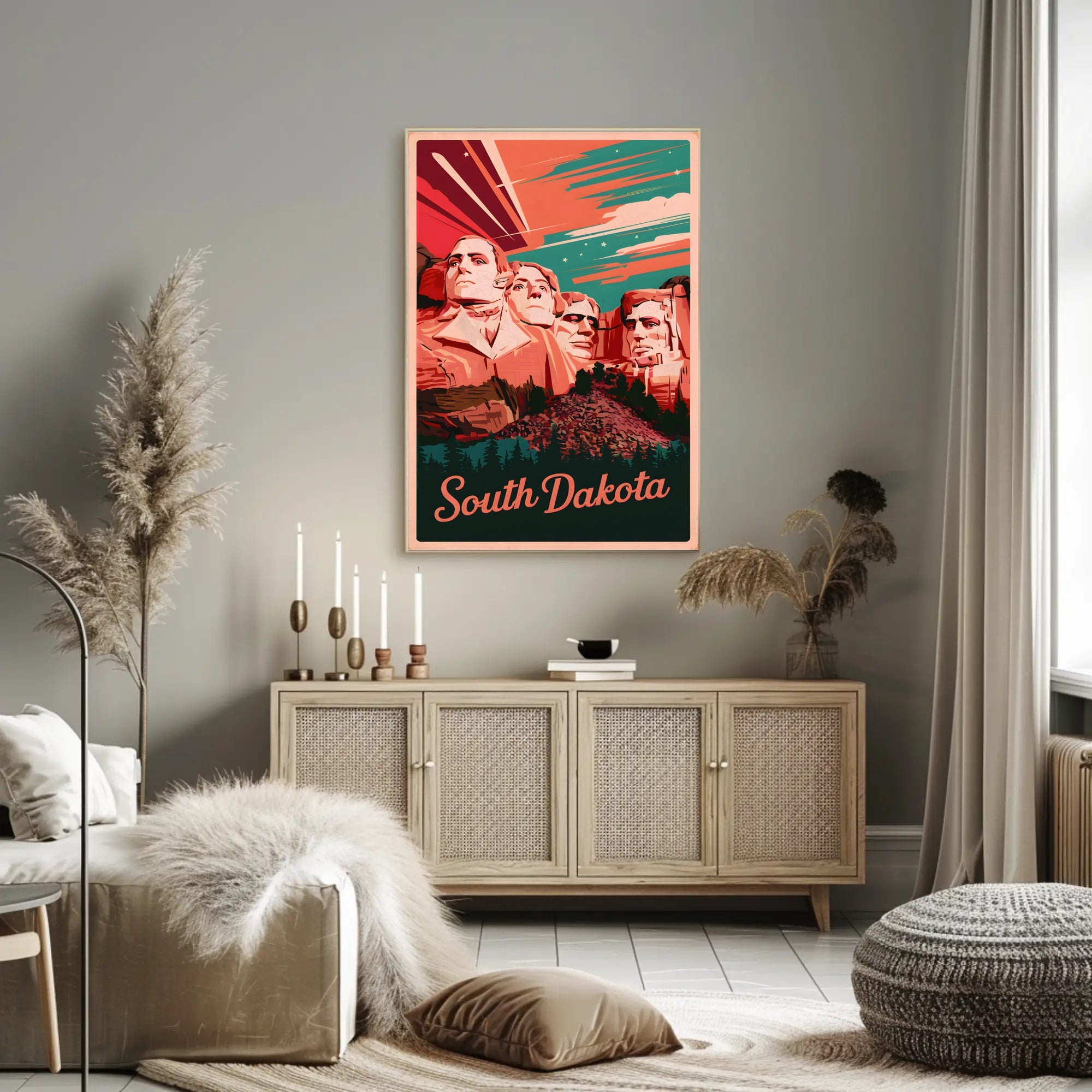 South Dakota Adventure Poster