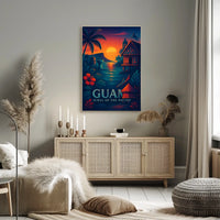 Guam Jewel of the Pacific Poster