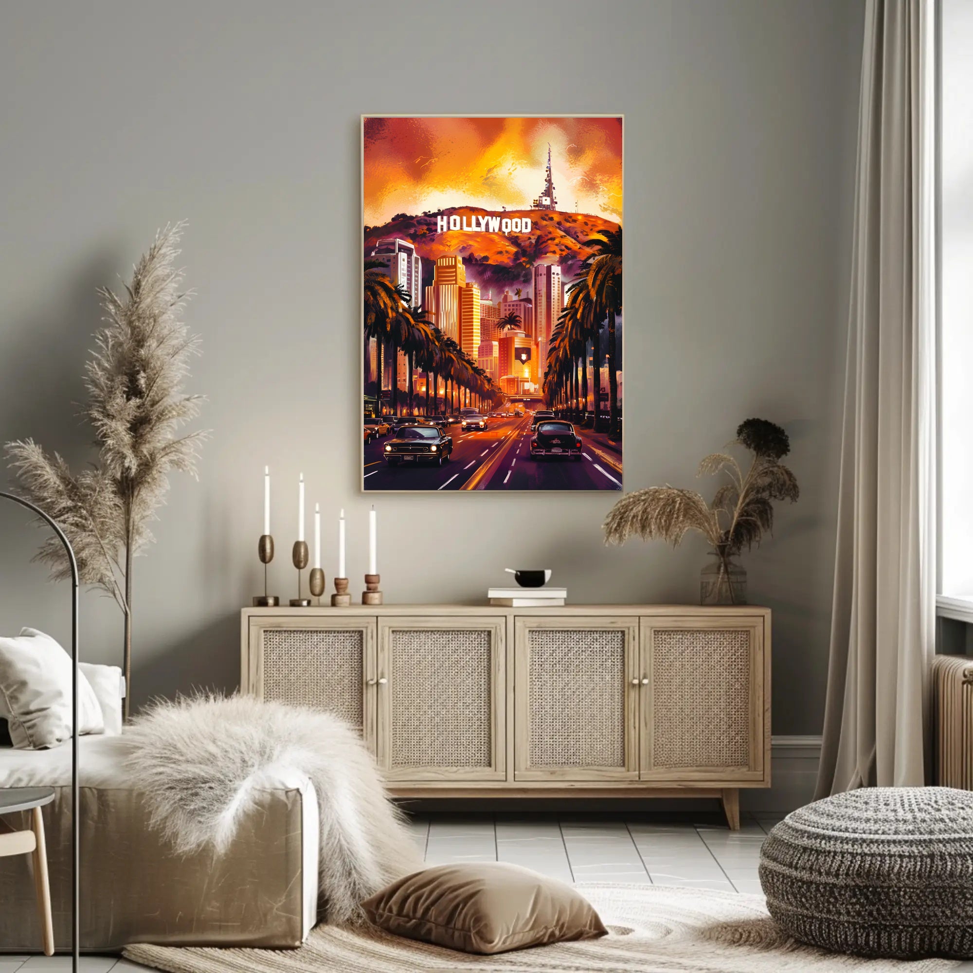 Hollywood Dreamscape Poster