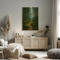 Enchanted Forest Path Poster