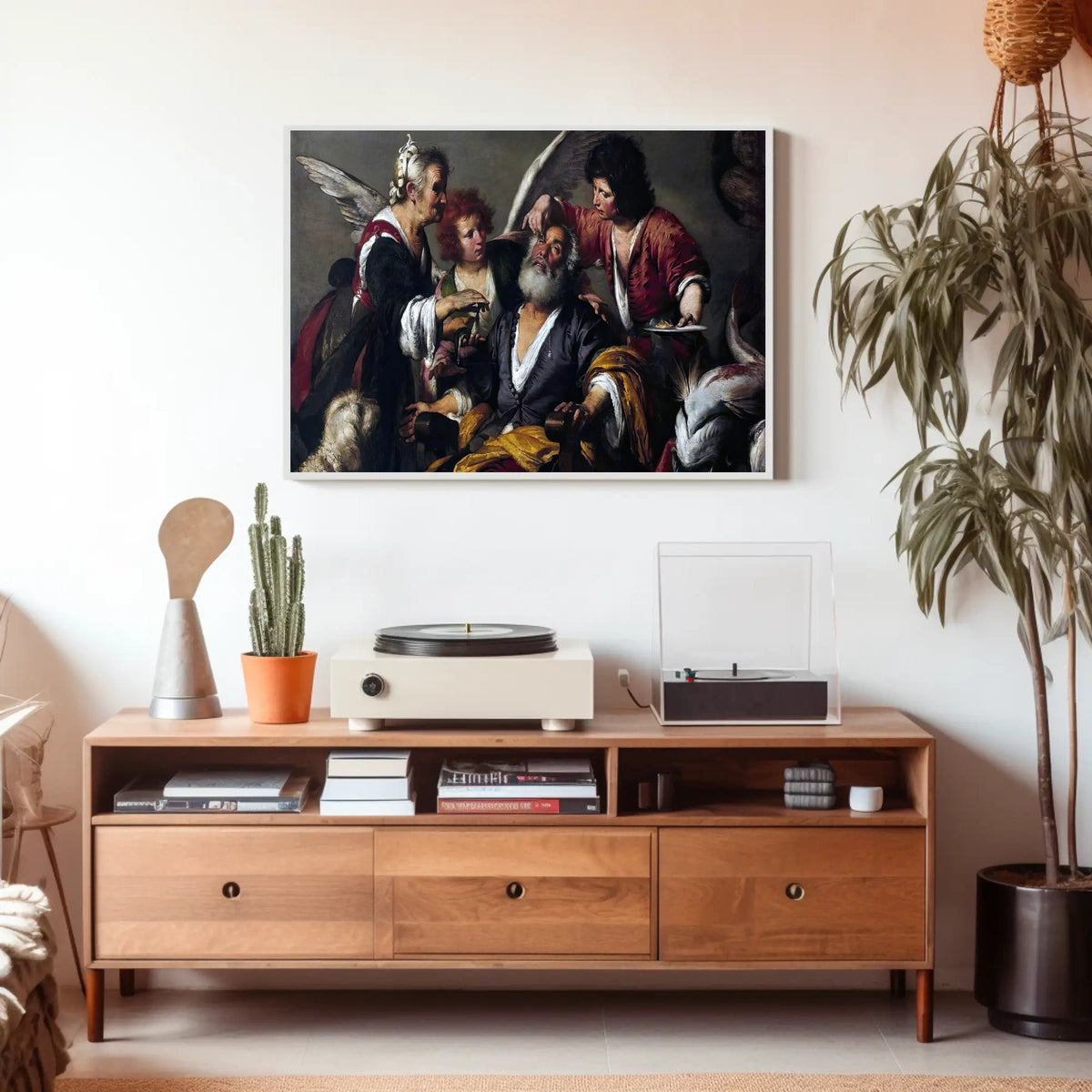 Baroque Healing Scene Art Historical or Presidential Poster