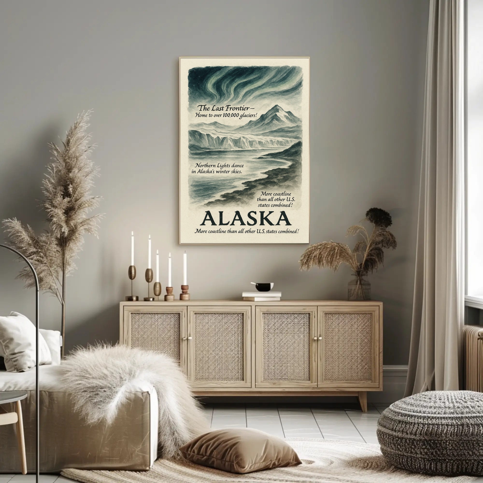 Alaska The Last Frontier Poster