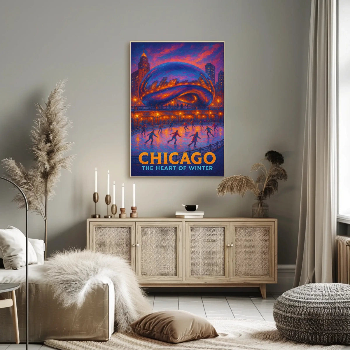 Chicago The Heart Of Winter Poster