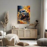 Dynamic Off-Road Adventure Poster PosterGoat