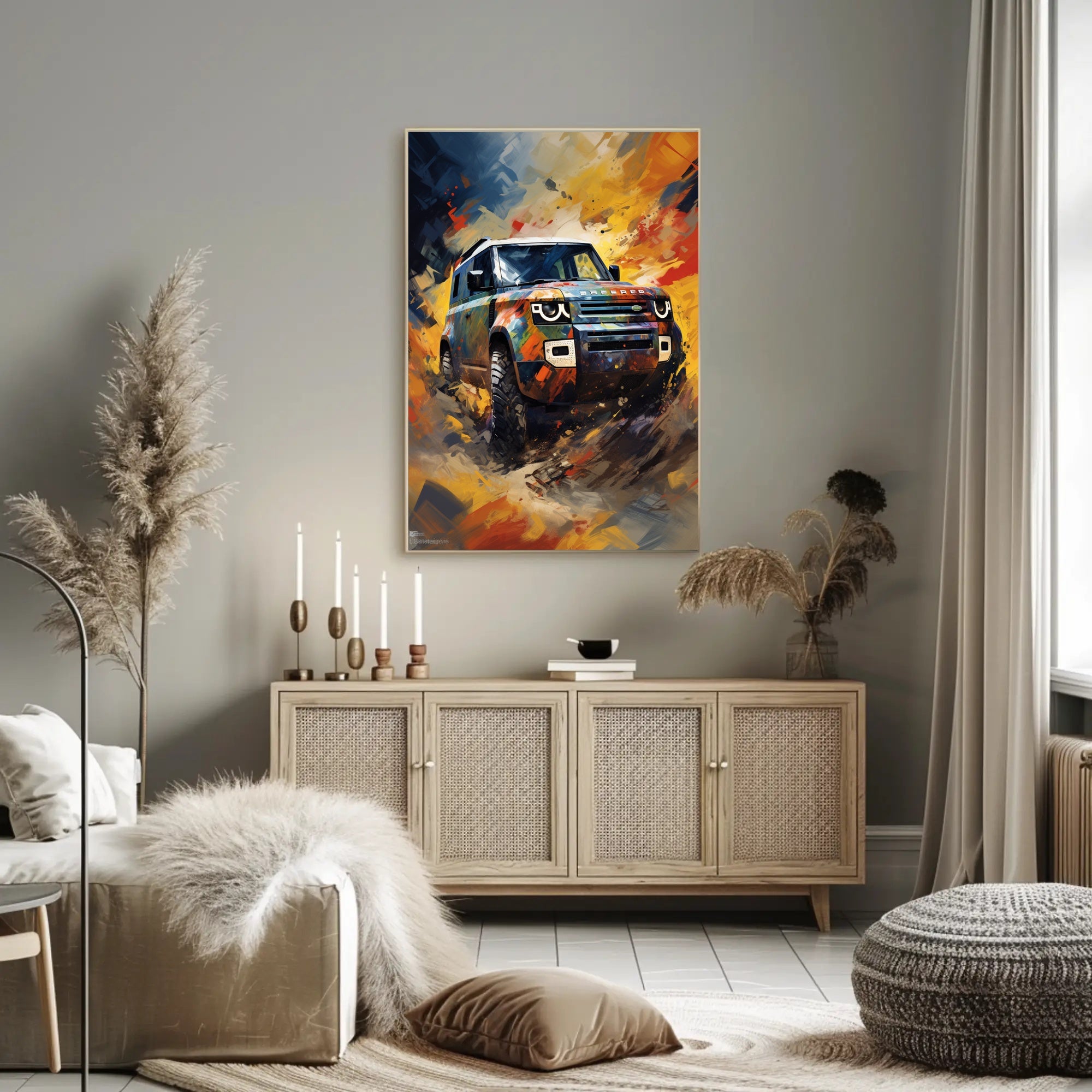 Dynamic Off-Road Adventure Poster PosterGoat