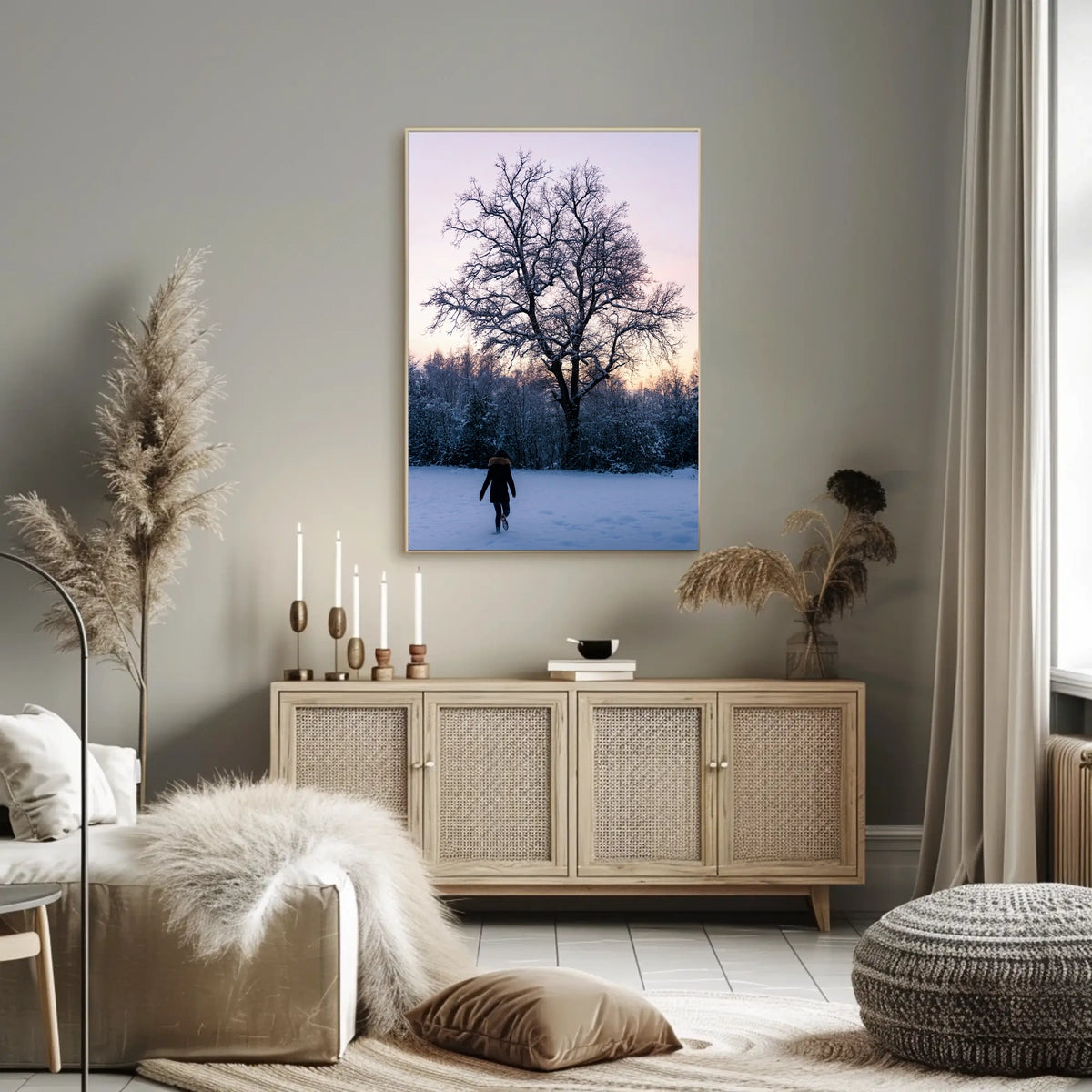 Winter Solitude Poster
