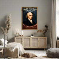 James Madison 4th President Poster PosterGoat