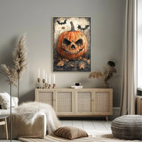 Haunted Pumpkin Poster