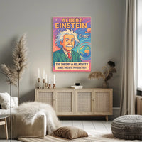 Albert Einstein The Theory Of Poster