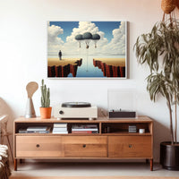 Surreal Reflections: Dreamlike Artistic Poster