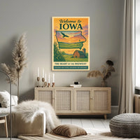 Welcome to Iowa Poster