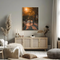 Vibrant Nature Adventure Landscape Poster