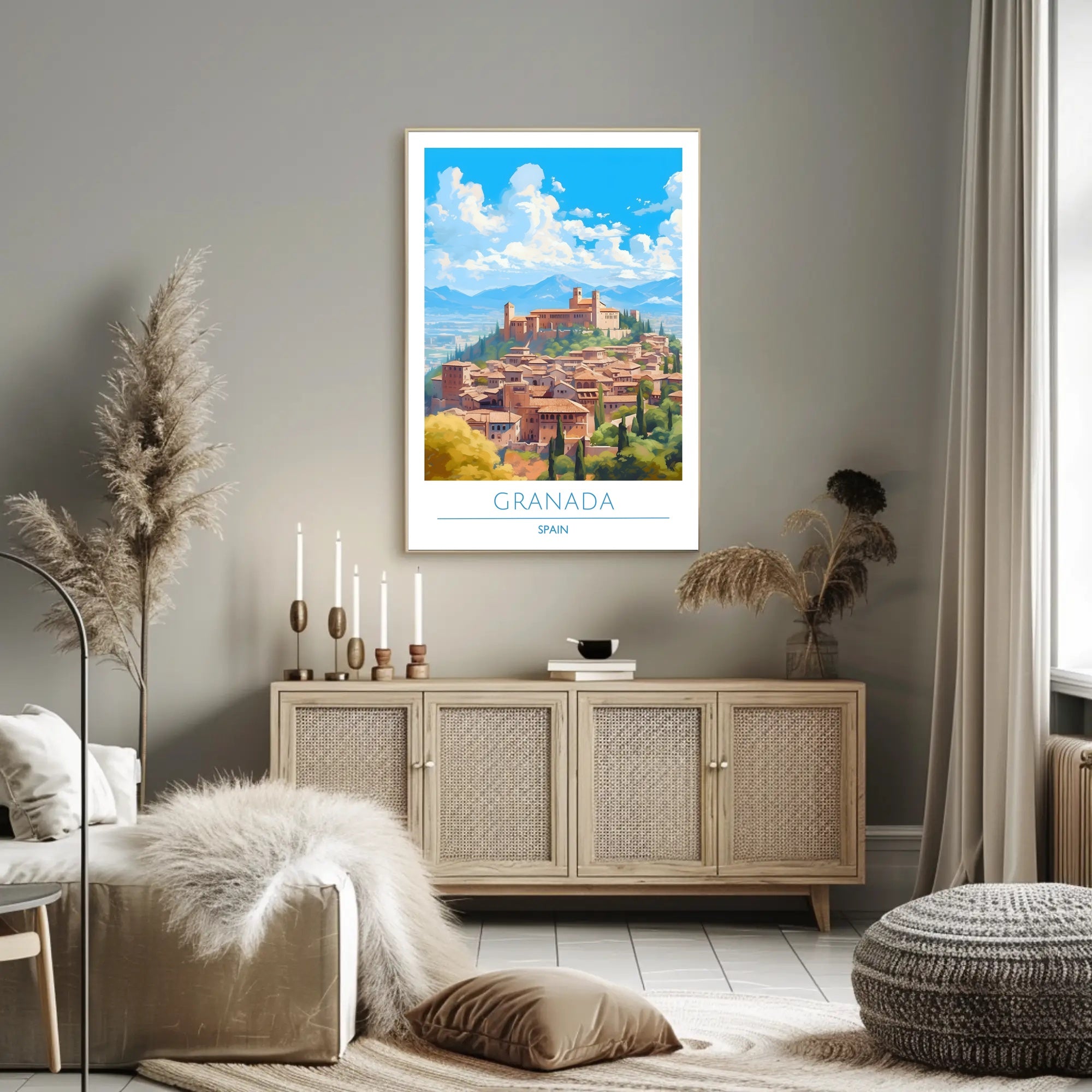 Scenic Granada Poster