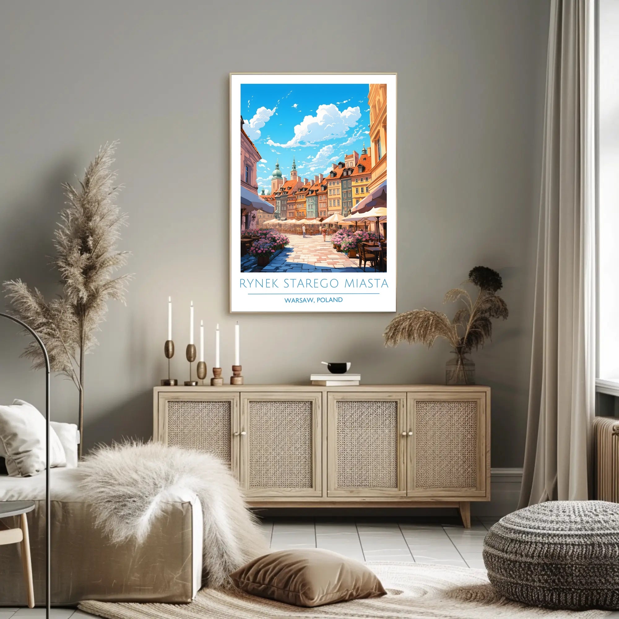 Rynek Starego Miasta Poster