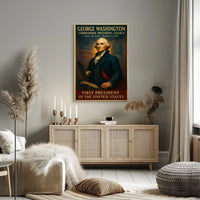 George Washington 1st President Poster PosterGoat