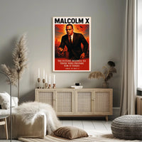 Malcolm X Vision for the Future Poster PosterGoat
