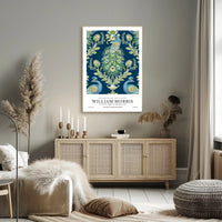 William Morris Cotton Prints Exhibition Poster