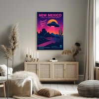 New Mexico Land of Enchantment Poster