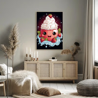 Sweet Delight Poster Whimsical Dreamscape Wall Art Print