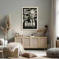 Joe Biden 46th President of the United States Digital Montaje Poster