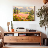 Serene Mountain Landscape Poster