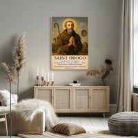 Saint Drogo Patron Saint Poster PosterGoat