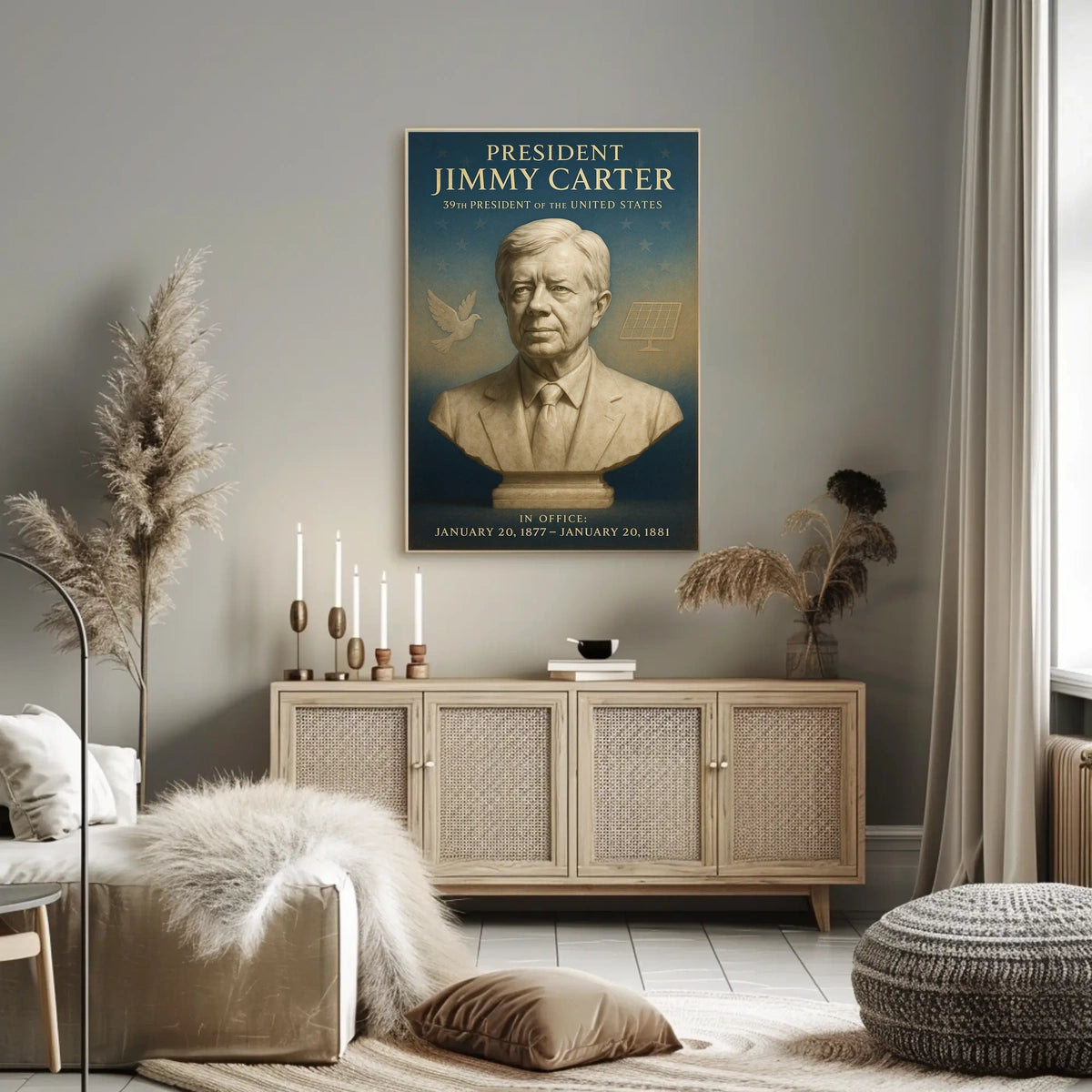 Jimmy Carter 39th President Poster