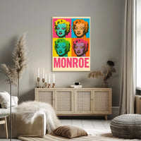 Monroe Pop Art Poster