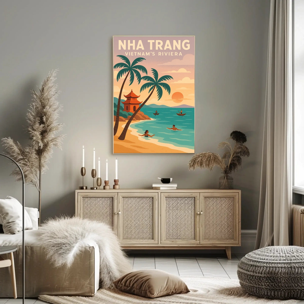 Nha Trang Vietnams Riviera Poster