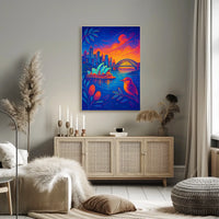 Sydney Skyline at Dusk Poster