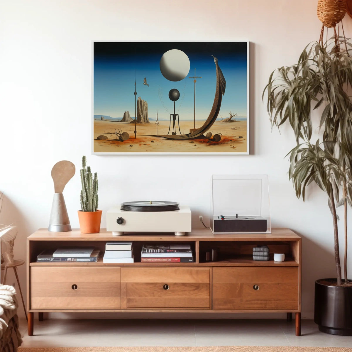 Surreal Desert Landscape Surreal Poster