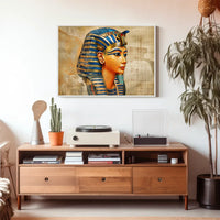 Majestic Pharaoh: Timeless Egyptian Art Poster