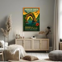 Explore the Unseen Pacific Paradise Travel Poster
