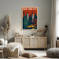Iconic New York City Poster