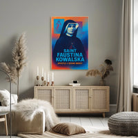Saint Faustina Kowalska Apostle of Divine Mercy Poster