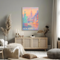 Dreamy New York Cityscape Poster