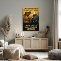 United for Victory Poster