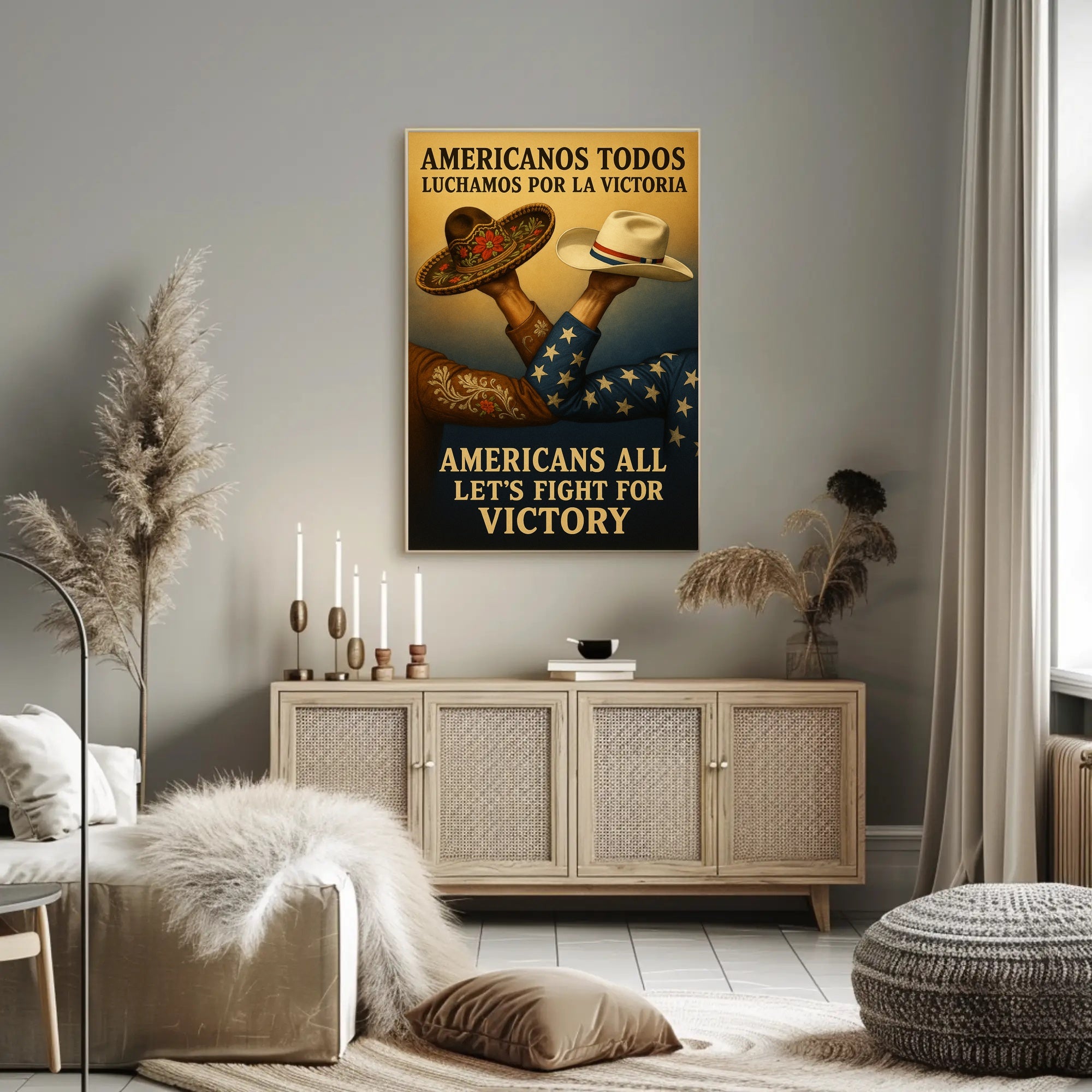 United for Victory Poster