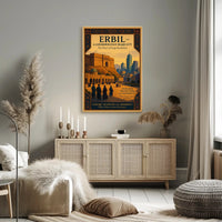 Erbil A Cosmopolitan Iraqi City Poster PosterGoat