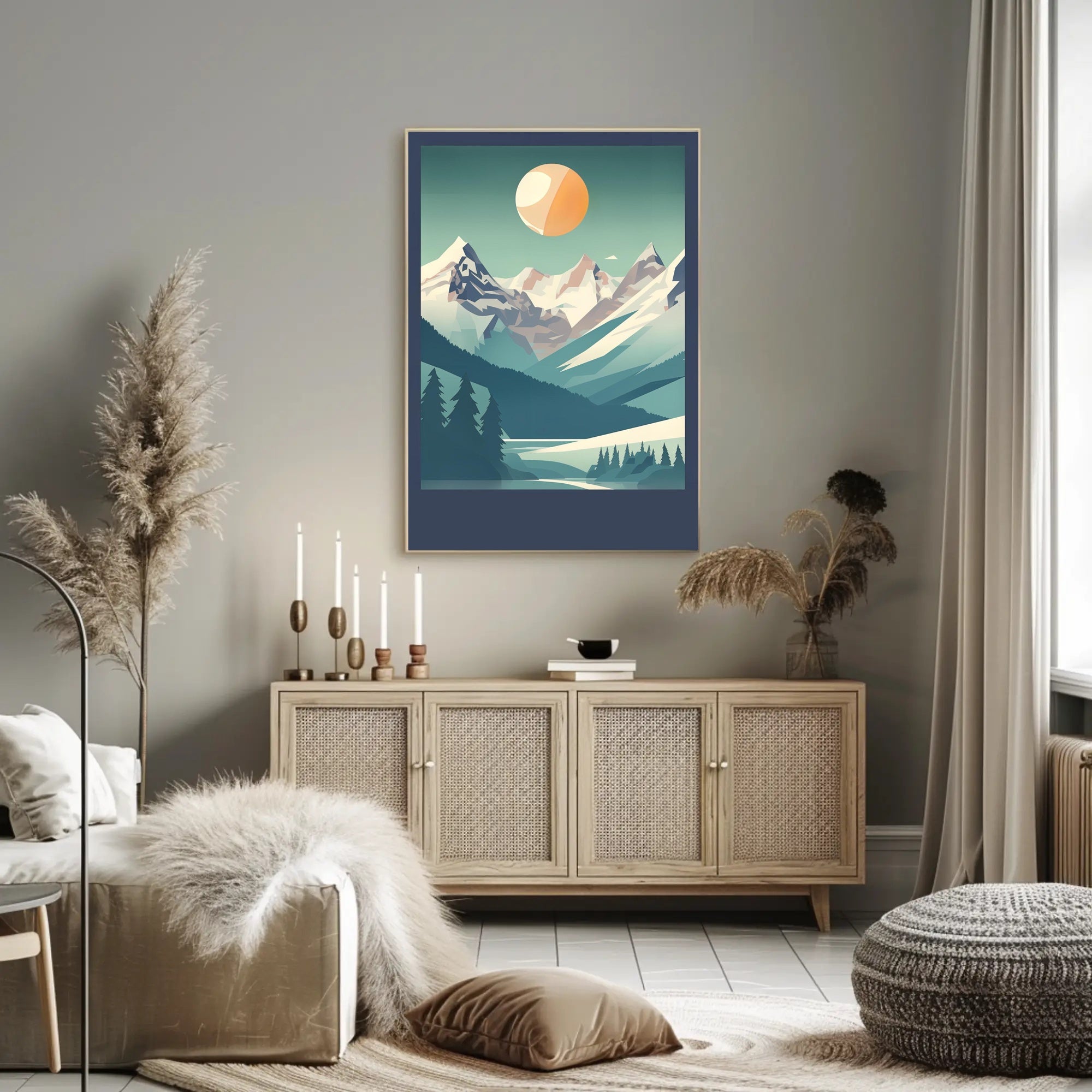 Mountain Serenity Poster