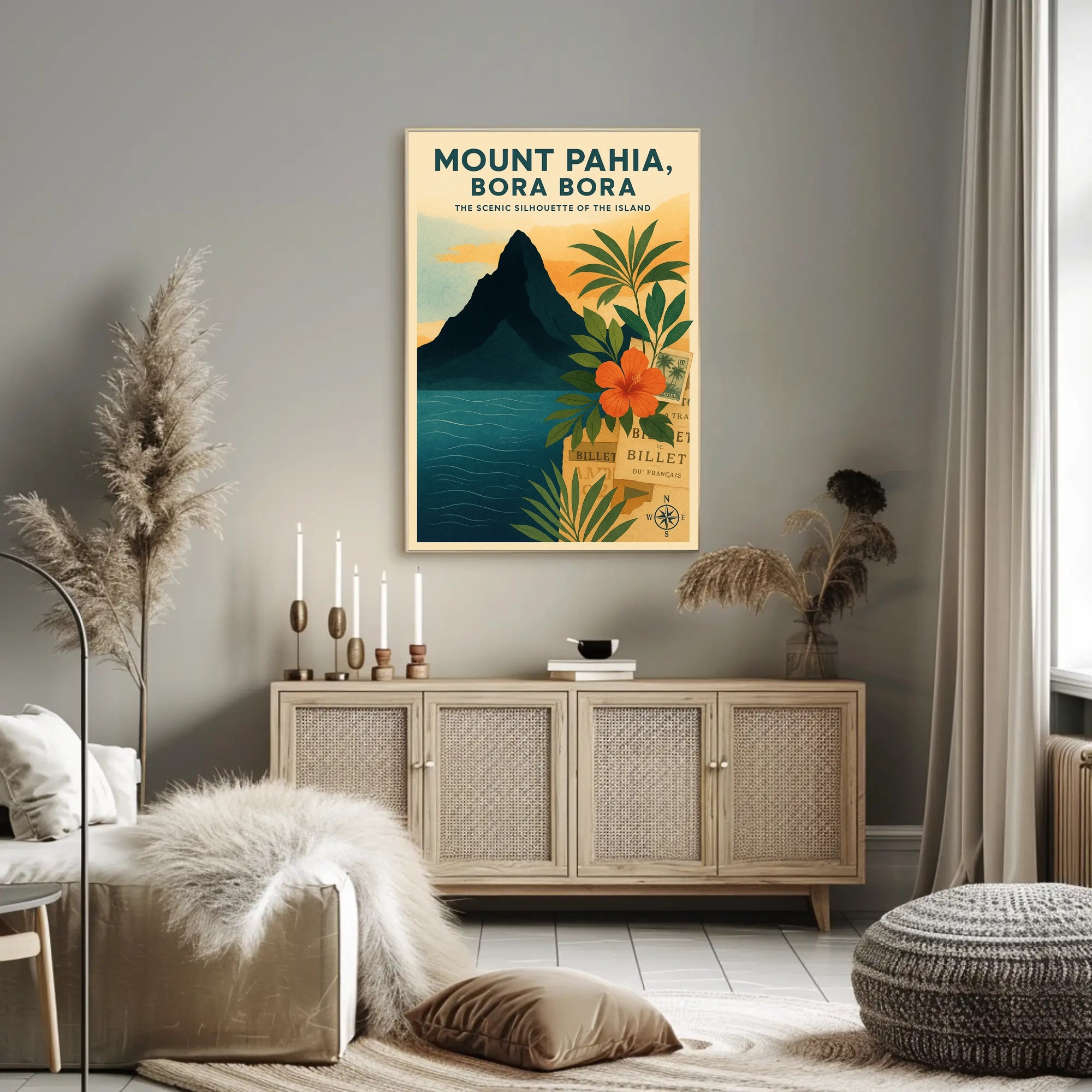 Bora Bora Adventure Travel Poster PosterGoat