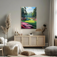 Serene Augusta Golf Course Art - Sports Poster