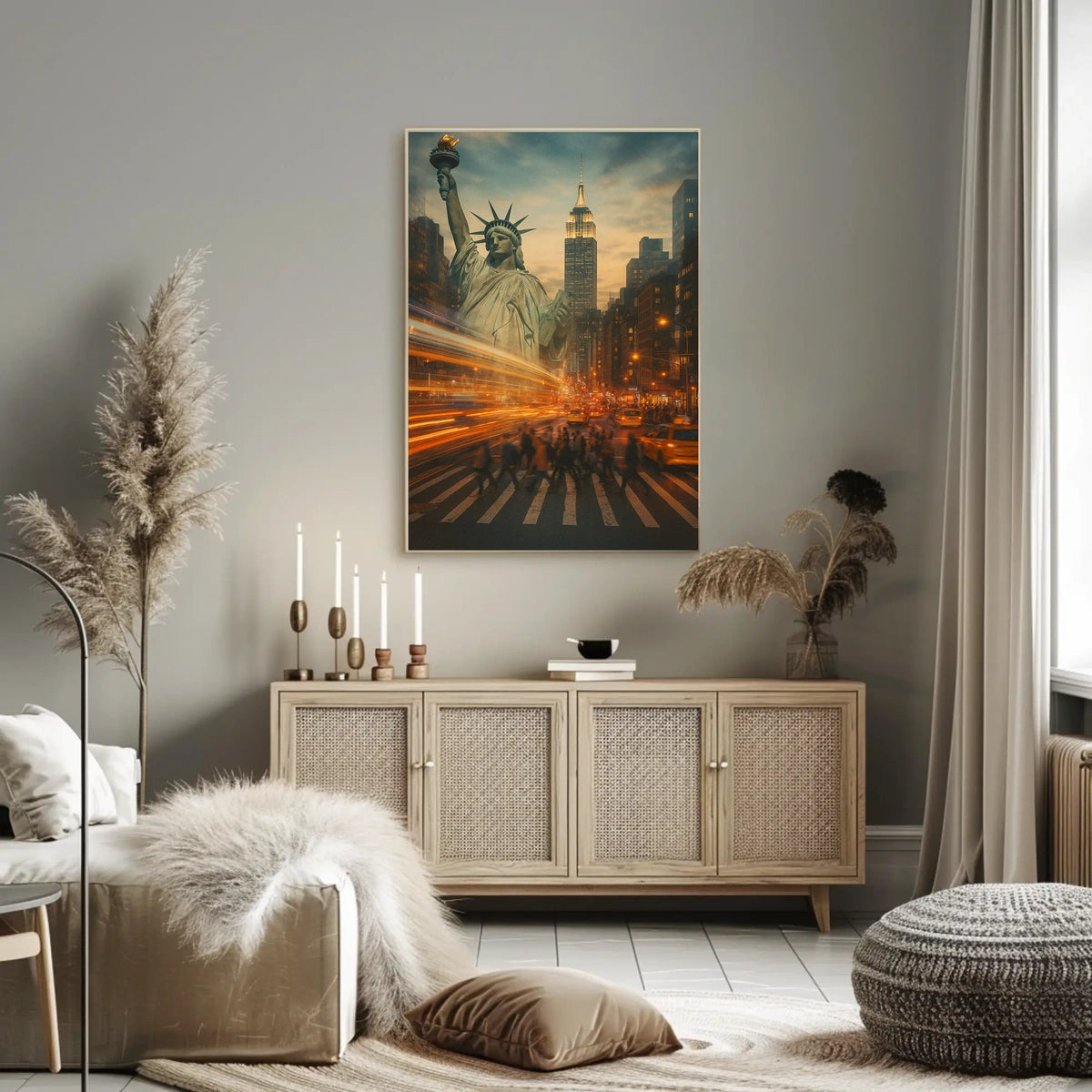 New York City Lights Poster