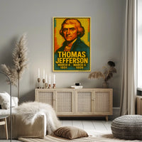 Thomas Jefferson Vintage Patriotic Collector Poster