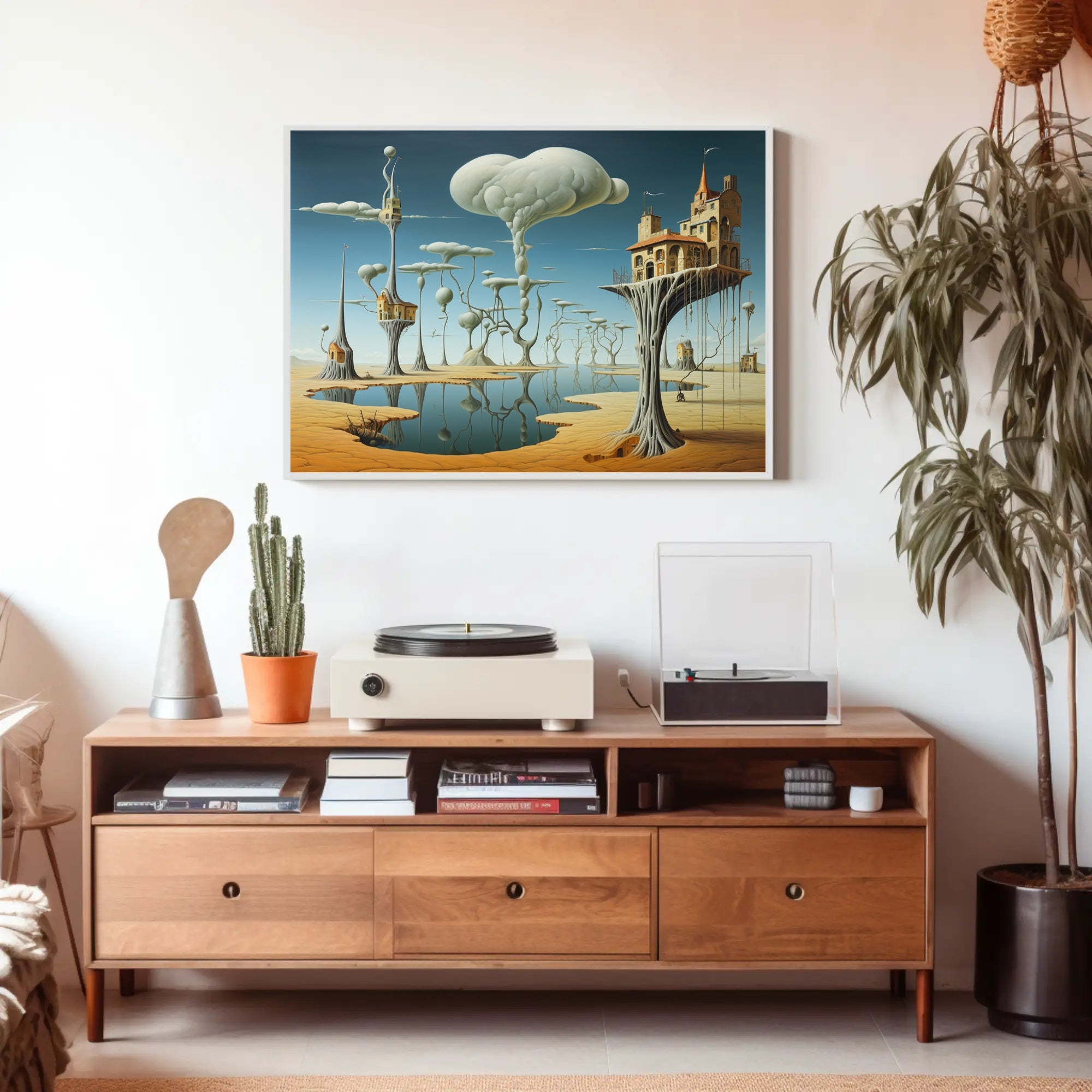 Whimsical Surreal Landscape Art Fantasy or Mythology Poster